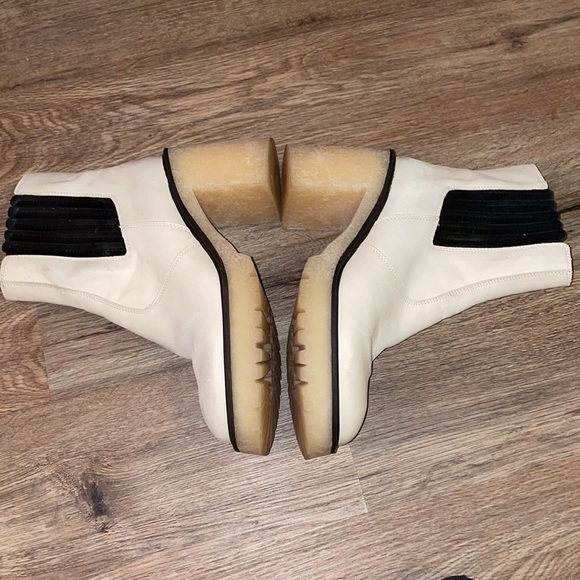 FREE PEOPLE James Chelsea Boots size 40 off white - Picture 4 of 10